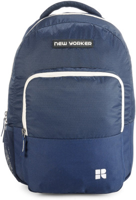 

New Yorker Apsen 21 L Backpack(Blue, White)