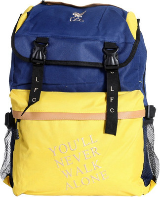 

Liverpool FC Super Yellow & Navy Blue Polyester 19 L Backpack(Yellow, Blue), Navy blue;yellow