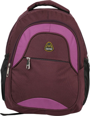 

United Bags HairRock A-Typ TT 35 L Medium Laptop Backpack(Purple)