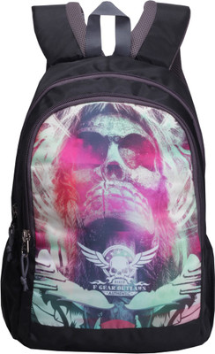 

F Gear Outlaws Skull Art 28 L Backpack(Black)
