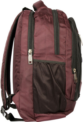 

United Bags Padam RD 1680D 35 L Medium Laptop Backpack(Purple, Grey), Purple;smoke grey