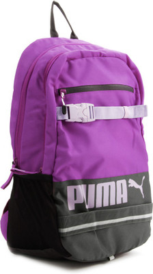 

Puma PUMADeckBackpack Backpack(Grey, Purple), Purple cactus flower