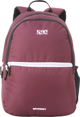 wildcraft purple backpack