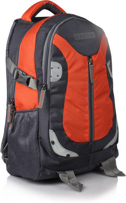 

Suntop Neo 9 26 L Medium Backpack(Grey, Orange), Grey and orange checks