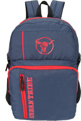 

Urban Tribe Trinity Anti Theft 25 L Laptop Backpack(Blue), Navy blue
