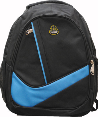 

U United Big Tick 30 L Laptop Backpack(Black), Blue and black