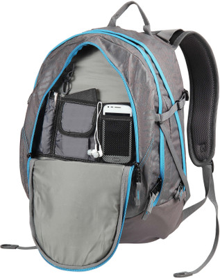 

High Sierra Fatboy Backpack(Grey, Blue), Trads/blueprn