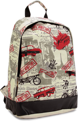 

Kanvas Katha Laptop Backpack(Multicolor), Ecru