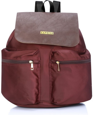 

Caprese ALISTAIR MEDIUM 2 L Medium Backpack(Maroon), Plum-brown