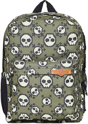 

PUNK AO SKULL 2.5 L Backpack(Multicolor), Green
