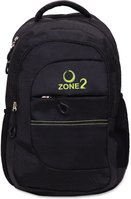 

O2 Zone School & College 35 L Backpack(Black)