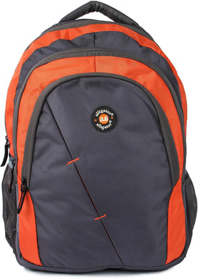 

Alligator ALBP4003GREY ORANGE 28 L Backpack(Multicolor), Grey orange