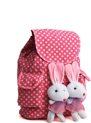 

Pochette Pink Women & Girl 10 L Backpack(Pink)