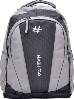 

Hashtag Defy 3.8 L Backpack(Black, Grey)