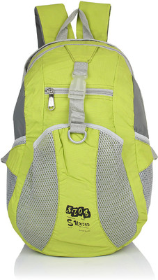 

Suntop A94 19 L Backpack(Multicolor), Grey;parrot green