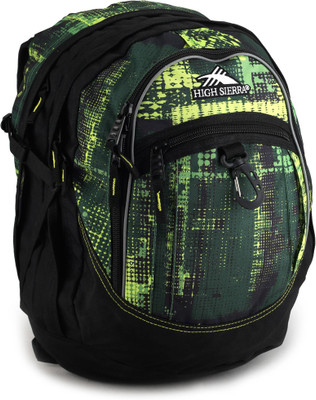 

High Sierra Fatboy Backpack(Multicolor), Black