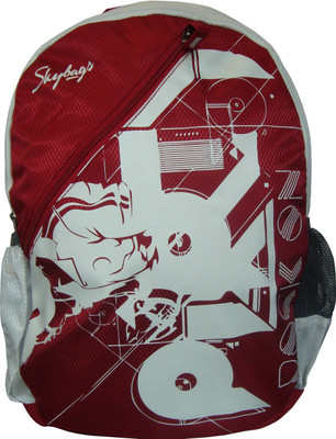 

Skybags Pogo 01 Red 25 L Backpack(Multicolor)