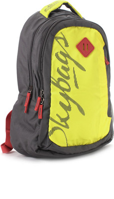 

Skybags Backpack(Grey, Yellow)