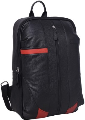 

Justanned Red Highlight 38 L Large Backpack(Black), Black-01