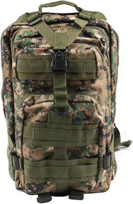 

Aeoss Travel Hiking Camping Army Military Sport Outdoor Free 3i n1 Whistle 30 L Backpack(Multicolor), Digitalcamo