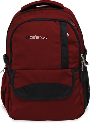 

De' Bags SAFAL 30 L Laptop Backpack(Maroon), Red