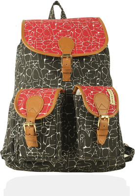 

NAVANSU canbkp-12 10 L Backpack(Black, Multicolor)
