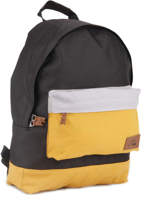 

Quiksilver Edition Backpack(Black, Grey, Yellow), Golden spice
