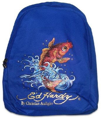 

Ed Hardy P9623 5 L Backpack(Blue), Royal blue