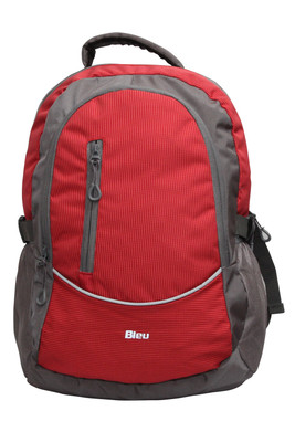 

Bleu UrbanVibe Lightweight - Red & Grey- 432 25 L Laptop Backpack(Grey, Red), Red and grey