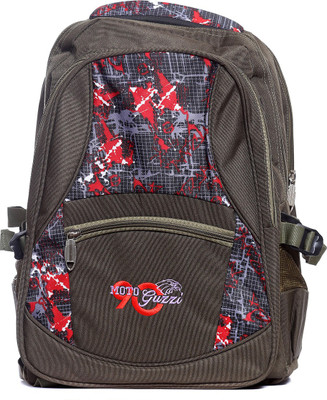 

Raeen Plus Moto-Guzzi 10 L Free Size Backpack(Red)