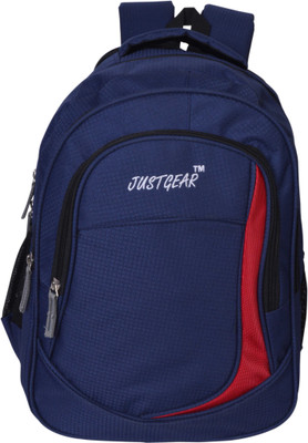 

JustGear JG_1350_Navyblue_Red 25 L Backpack(Blue, Red), Navy blue and red