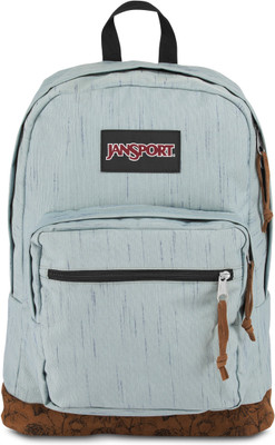 

JanSport Right Pack Expressions 31 L Laptop Backpack(Blue), Blue chambray wild rose