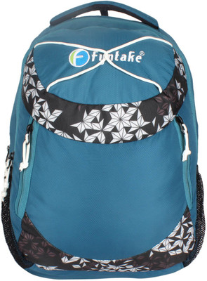 

Fyntake Fyntake backpack E-BAG 25 L Backpack(Blue), Light blue with white combination