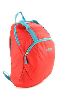 

American Tourister Flint Backpack(Orange), Red