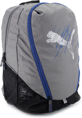 Puma Echo Backpack(Black, Grey), Steel grey