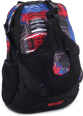 

Wildcraft Firefly Mix Backpack(Multicolor), Red