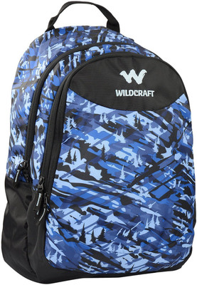 

Wildcraft camo 1 blue 25 L Backpack(Blue)
