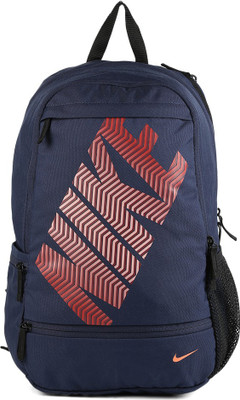 

Nike Backpack(Blue), Midnight navy/white-white