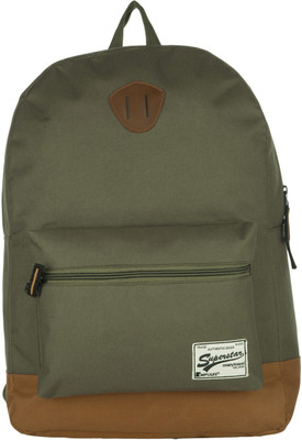 

Impulse Single Pocket Green 20 L Laptop Backpack(Green)