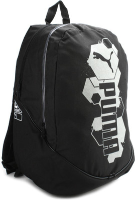 

Puma Pioneer Backpack(Black), Black;steel gray