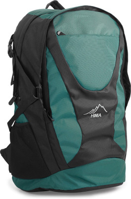 

HIMA Backpack(Black, Blue), Black and blue