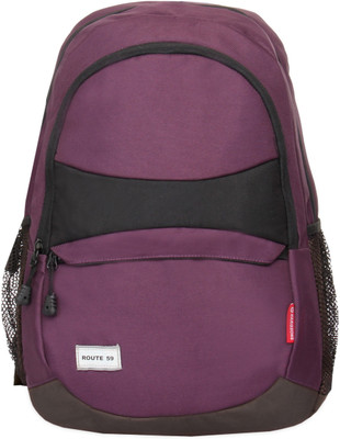 

Harissons O3 18 L Laptop Backpack(Purple), Wine