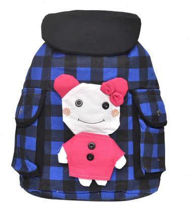Hawai Hi Hello Kitty 13.5 L Medium Backpack(Blue), Blue-01
