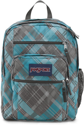 

JanSport Big Student 34 L Backpack(Blue), Mammoth blue sideways plaid