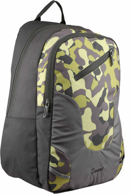 

Zwart UTWO-MLBR 25 L Laptop Backpack(Multicolor), Black;brown