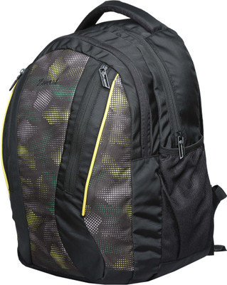 Zwart CRISCROS-DTY 25 L Laptop Backpack(Black, Yellow)