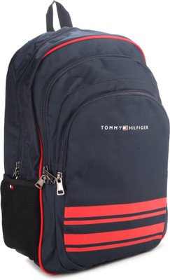 

Tommy Hilfiger Latin Backpack(Black, Red), Navy