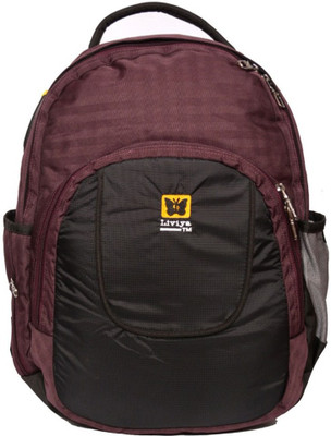 

Liviya sb982lv 30 L Backpack(Black, Purple)