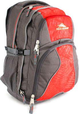 

High Sierra Swerve Laptop Backpack(Red, Grey)
