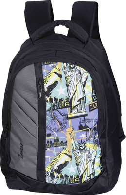 

Zwart 114101 25 L Free Size Backpack(Grey, Black), Green and flourescent green